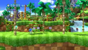 Sonic Generations (USA) screen shot game playing